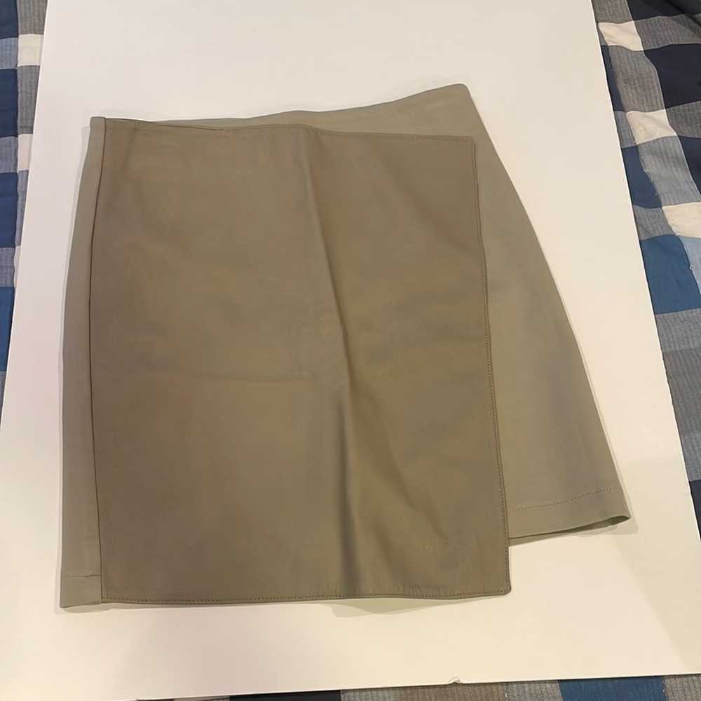 My Tribe Leather Skirt XS